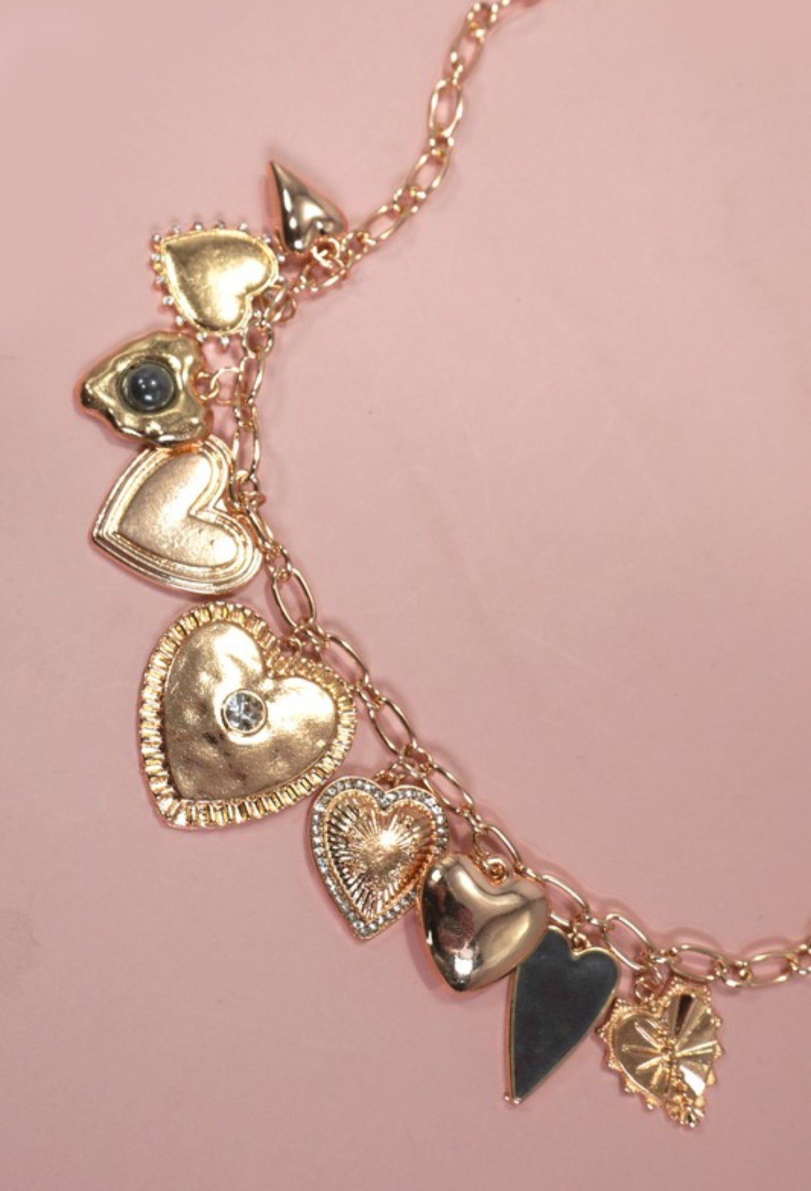 Chunky heart necklace