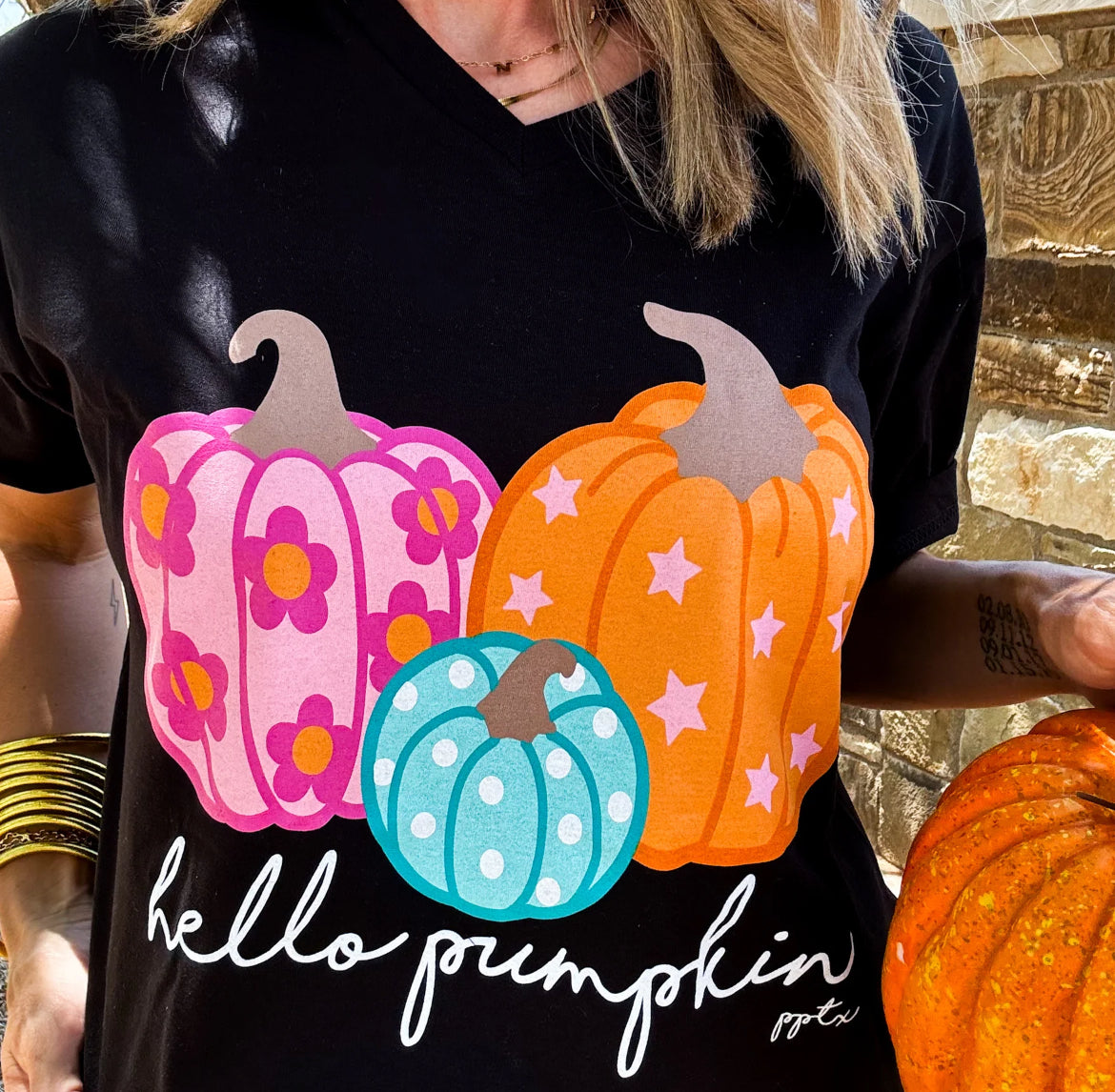 Hello pumpkin tee